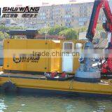 The Excellent Performance Of Sand Suction Pontoon Boat With Axial Flow Pump for Sale thumbnail-5