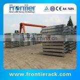 Galvanized Steel Pallet With Wood Inside