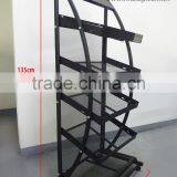 Discount Black Floor-standing Costomed Bread Display Rack With 5 Tier thumbnail-5