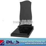 Scandinavia Black Granite Gravestone thumbnail-1