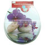 High Quality Print PVC SOFT Toilet Seat Cover, 17"/19" PVC Soft Toilet Seat, Printed Soft Seat of PVC thumbnail-4