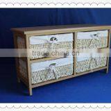 High Quality Cheap Wooden Cabinet With Many Baskets thumbnail-5
