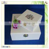 Logo Painted Waterproof Latches Wooden Chest Boxes thumbnail-4
