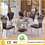 Modern Kitchen Set Round Dining Table for 6 TH374 thumbnail-2