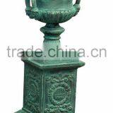 Antique Garden Cast Iron Flower Pots /planter Pot /garden Urns thumbnail-1