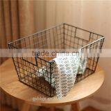 Metal Wire Storage Basket With Open Design thumbnail-4