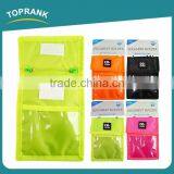 Toprank Designer OEM Two-folded Neck Strap Wallet Pouch Neck Hanging Pouch Travel Neck Wallet For Men Women thumbnail-1