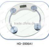Tempered Glass Electronic Bathroom Body Weighing Scale thumbnail-1