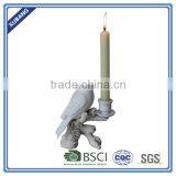 Chinese Poly Resin Wholesale Best Seller Bird and Twig Candle Holder thumbnail-4