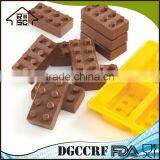 NBRSC 2pcs Silicone Ice Cube Tray Mold Building Brick Chocolate Baking Mold thumbnail-2