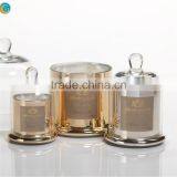 Christmas Candle Holder With Glass Bell Jar Dome Wholesale thumbnail-2