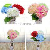 GNW FLH01 Factory Price Silk Flower Wedding Bouquet Wholesale Artificial Hydrangea Flowers thumbnail-1