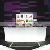 Newly Design and Beautiful Led Colforful Lighting Salon Reception Bar Counter thumbnail-2