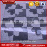 Natural G603 Grey G654 Black Granite Mosaic Heart by Heart Floor Tiles thumbnail-1