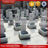 Grey Granite Classical Stone Floor Stand Water Fountains thumbnail-4