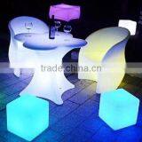 Romantic PE Infrared Remote Control Led Bar Chair, Led Table thumbnail-2