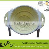 FDA Collapsible Silicone Strainer With Plastic Legs