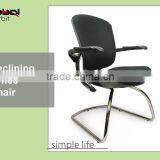 Adjustable Seat Height Office Chair With Five Wheels, Fabric Ergonomic Executive Chair thumbnail-3