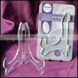 Wholesale Classic Display Stand : Medium Black & Clear Plastic: Plate, Photo, Print, Card thumbnail-4