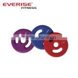 Vinyl Weight Plates With Two Handle Holes