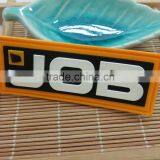 Clothing Raised Embossed Logo Pvc Rubber 3d Patch