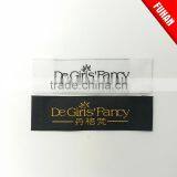 Black and White Color High Quatity Shirt Woven Label thumbnail-1