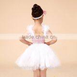 New Arrival Kids Clothing Performed Ruffles Dress for Little Lovely Girls thumbnail-3