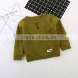 Export Childrens Clothing Little Boys Model Round Collar Wool Sweater Design thumbnail-2