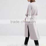 New Arrival High Quality Ladies Long Fashion Duster Coat Customized thumbnail-4