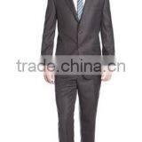Grey Tonal Pinstripe Wool Suit (SHT1114) thumbnail-1
