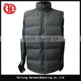 Simple Style Grey Color Polyester Vest for Men thumbnail-1