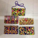 Handmade Ladies Fabric Clutch Purses thumbnail-3