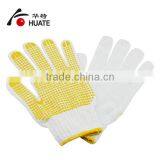 Non Slip Pvc Dotted Safety Glove thumbnail-3