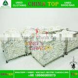 Factory Price Second Hand 100 Cotton Grey Fabric,wholesale Used Plain White Cotton Fabric thumbnail-2