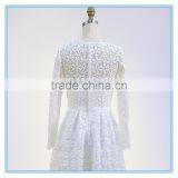 Fashion Women Embroidery Lace Wedding Bridesmaid Dress thumbnail-3