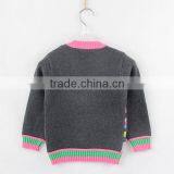 Cartoon Knitting Patterns for Kids Sweater Baby Girl Kitted Pullover thumbnail-2