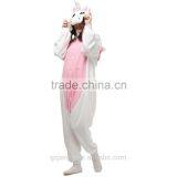 Custom Design Flannel Animal Adult Onesie Cosplay Unicorn Onesie For Women thumbnail-3