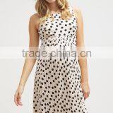 New Arrival Maternity Pleated Dress Aummer OEM Pregnancy Apparel thumbnail-1