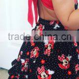 Wholesale Girl Boutique Clothes Summer Sleeveless 2 Years Old Baby Girl Ruffle Dress thumbnail-5