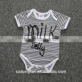 Wholesale Newborn Baby Clothes Summer 100% Cotton Breathable Baby Romper thumbnail-2