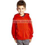 Wholesale 65 Cotton 35 Polyester Children Custom Printed Zip Up Fleece Hoodie thumbnail-3