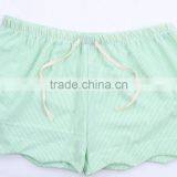 Monogrammed Shorts Seersucker Scalloped Lounge Shorts thumbnail-1