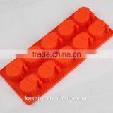 Wholesale High Quantity Eco-friendly Santa Shape Silicone Chocolate Mould,soap Mold,diy Cake Mould thumbnail-1