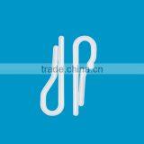 1.5 Inches Clear Garment Clothes Plastic Clips thumbnail-1