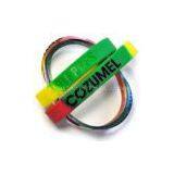 Segmented Silicone Wristband thumbnail-1