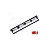 24 Port Black UTP Network Cabinet Patch Panel , 1U Category 5e Patch Panel
