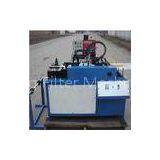 Panel Air Filter Rotary Pleating Machine / Filter Machinery With Water Steam