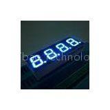 Bright Blue 7 Segment 4 Digit LED Display For Digital Indicators 0.4 Inch