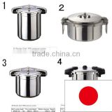 Easy to use cookers pressure pan for High quality made in Japan