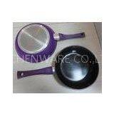 Purple Aluminum Frying Pan thumbnail-1